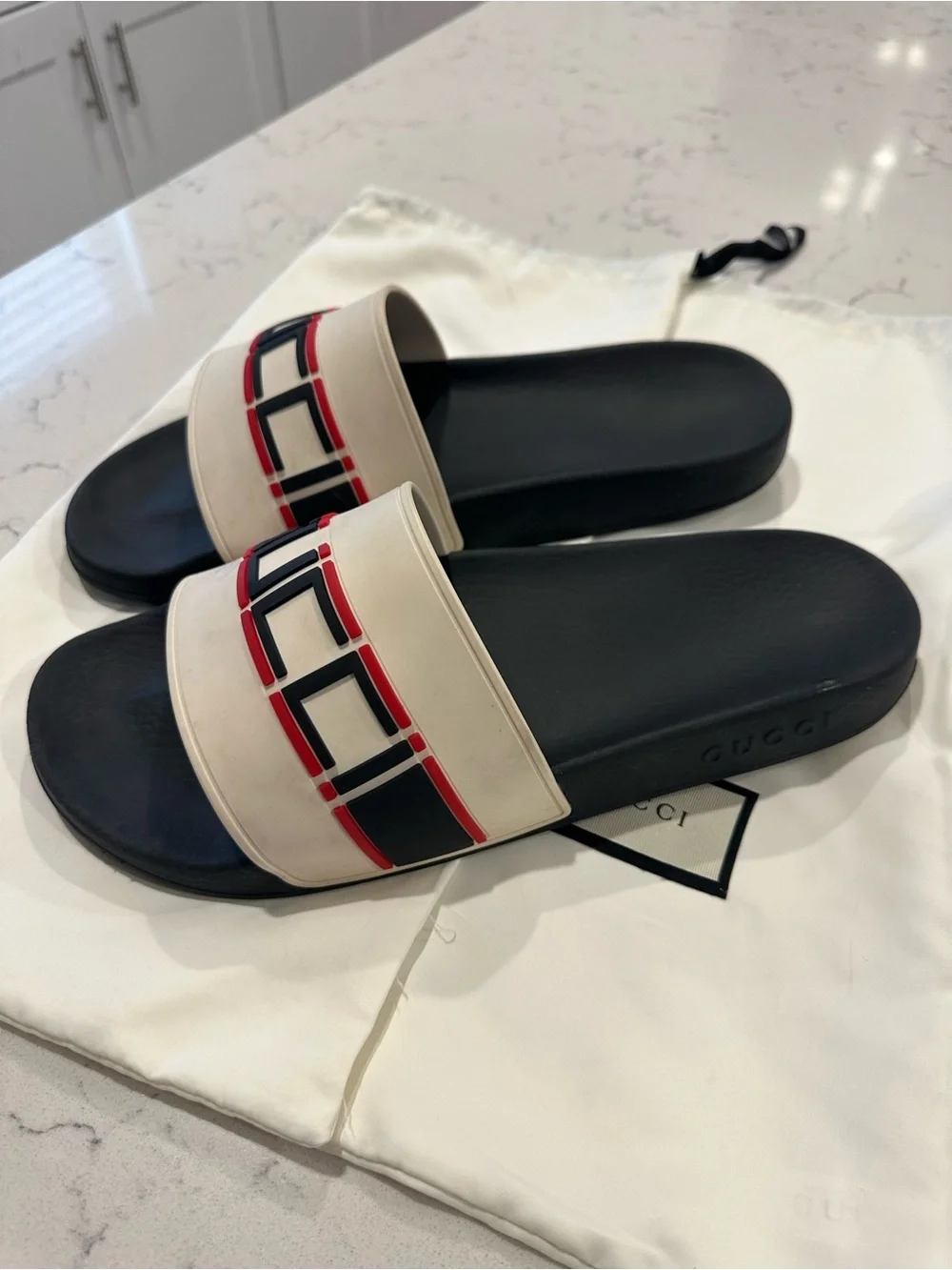 Mens Gucci Slides